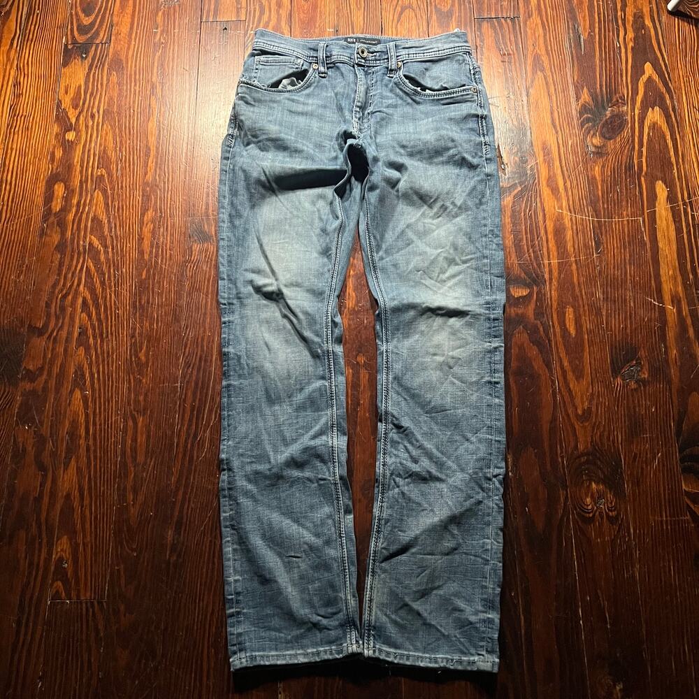 BKE 32 Faded Jeans Blue Straight